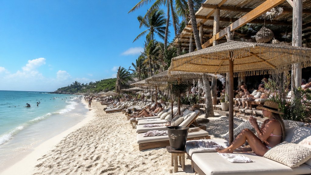modern tulum beach club guide