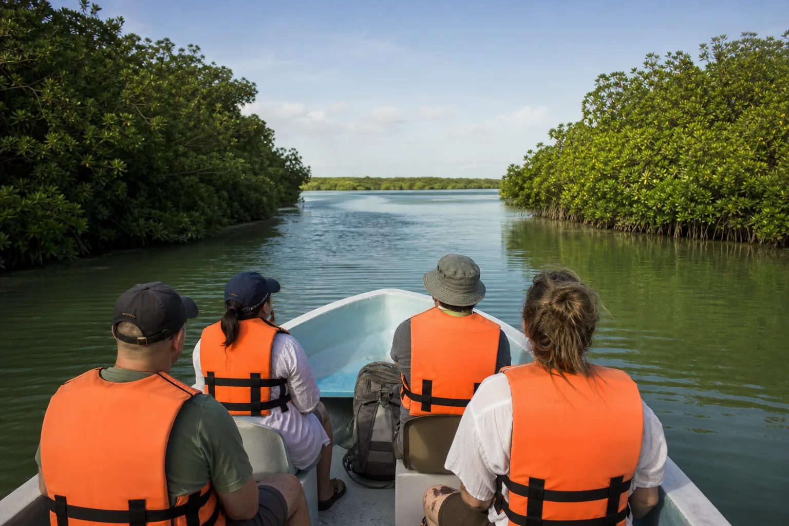 Sian Kaan Boat Tours From Tulum